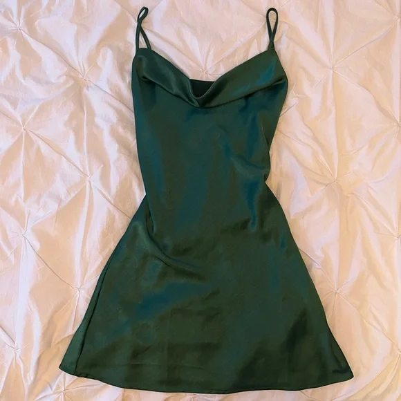 Motel Rocks Satin Dress - Picture 2 of 5